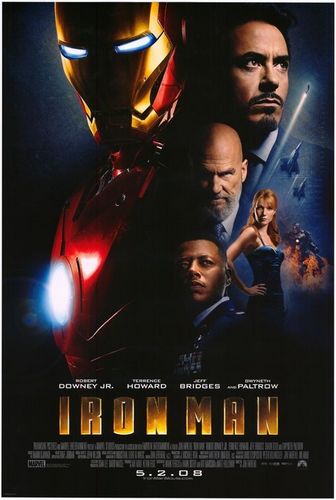  Iron Man US Movie Poster
