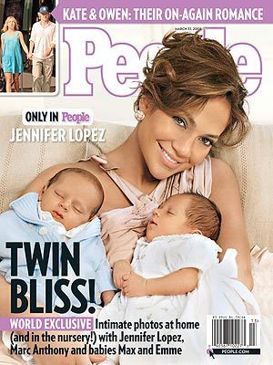  J. Lo`s twins!