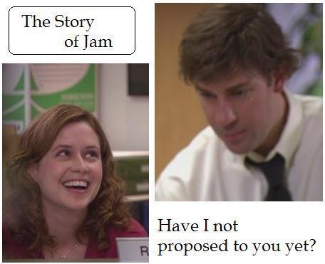 Jim & Pam (Chair Lady) #1
