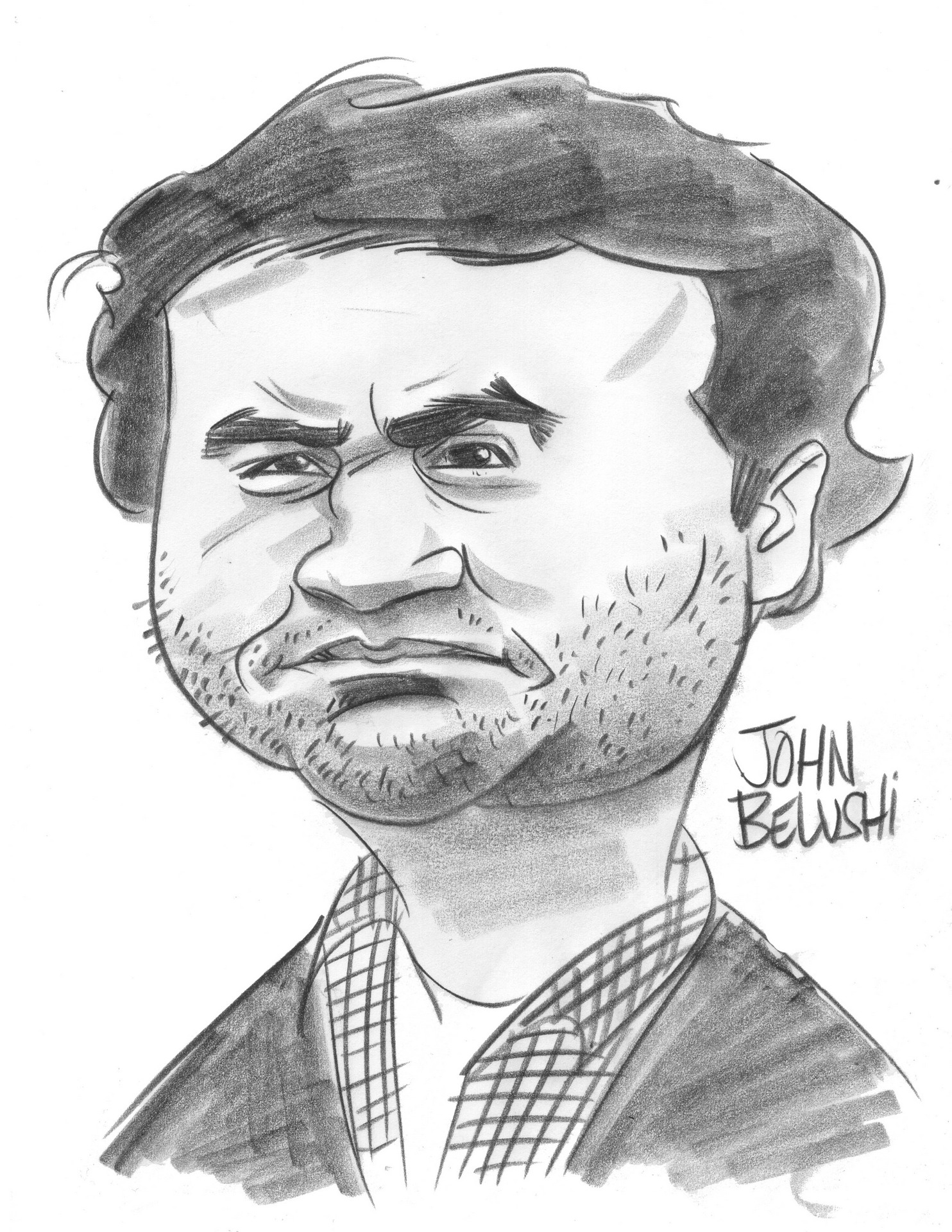 John Belushi Caricature