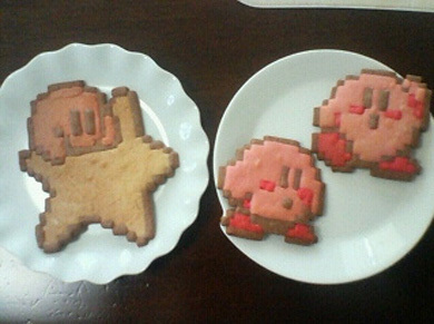  Kirby cookies, biskut