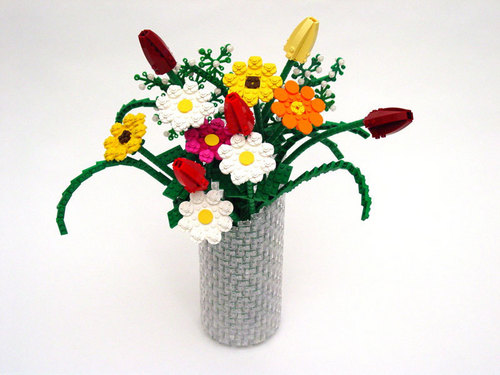  Lego फूल