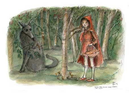  Little Red Riding हुड, डाकू