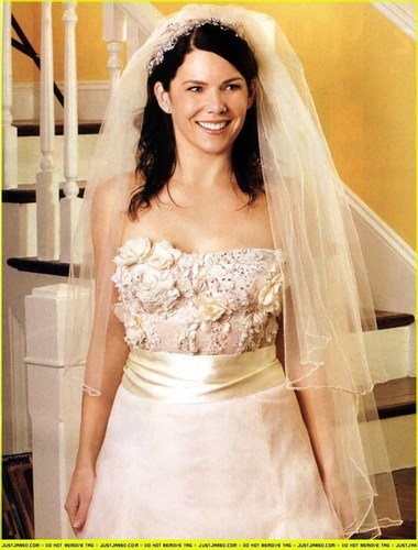  Lorelai's wedding dress