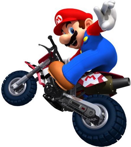  Mario in Mario Kart Wii