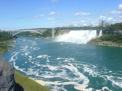  радуга Bridge - Niagara Falls