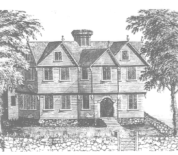  Salem Witch House in 1600s