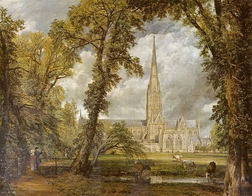  Salisbury Cathedral-Constable