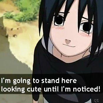  Sasuke Looking Cute!