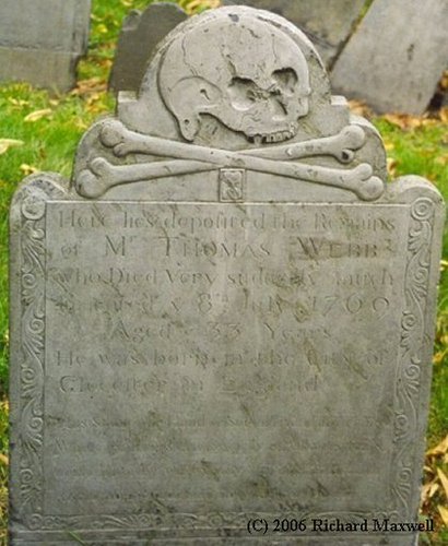 Skull Tombstone