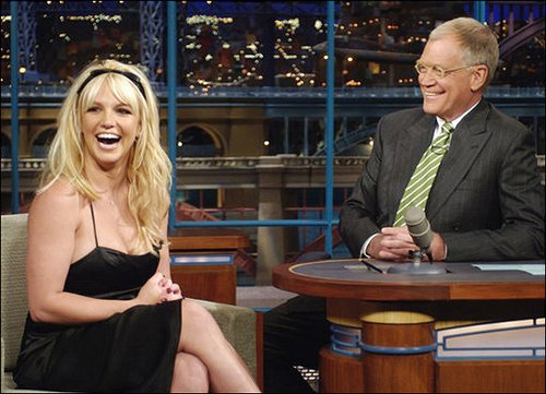  Spears and Letterman