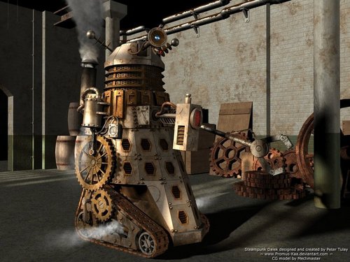  Steampunk Dalek - Render