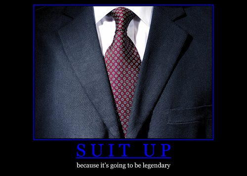  Suit Up Poster