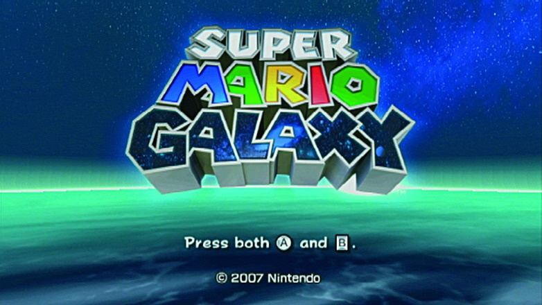 Super Mario Galaxy Screens