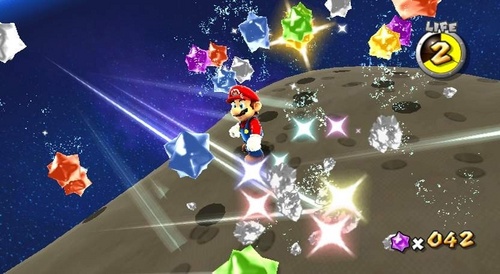 Super Mario Galaxy Screens