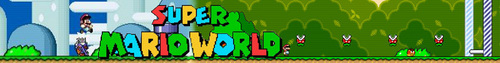  Super Mario World banner