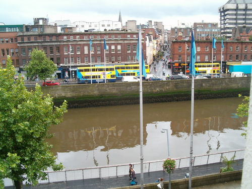  The Liffey from my hotel