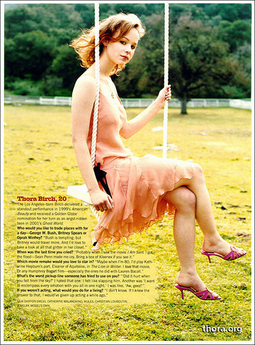 Thora in Glamour Magazine