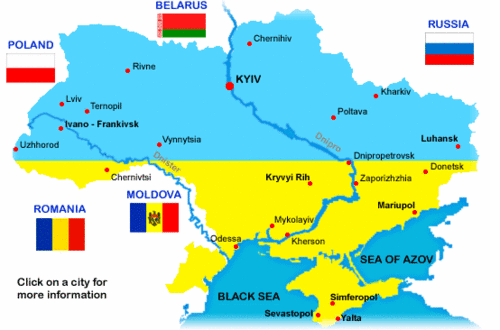  Ukrainian map