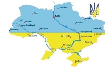  Ukrainian map