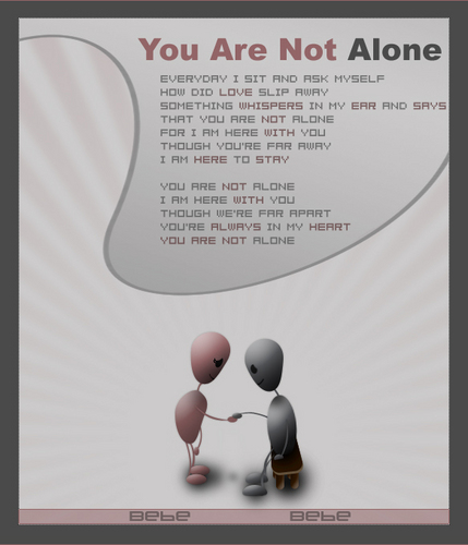  Ты are not alone3