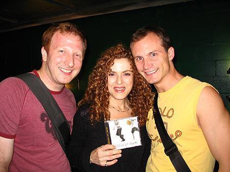  jeff and hunter and bernadette peters.