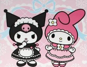  my melo and kuromi