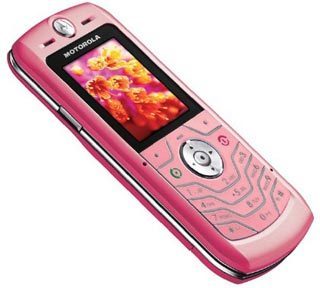  गुलाबी cellphone