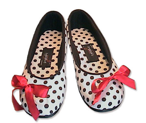  polka dot shoes