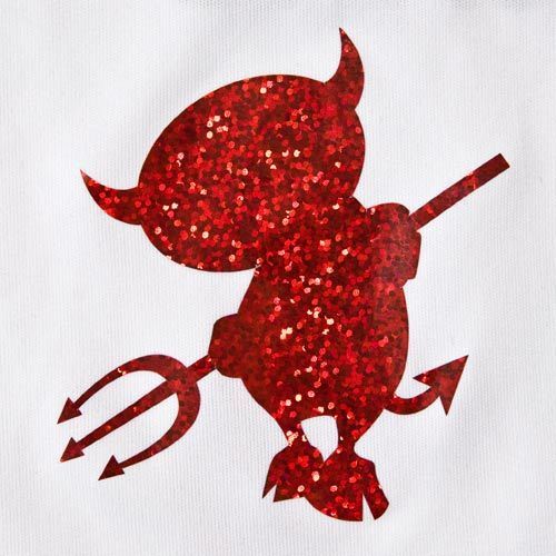  red devil glitter