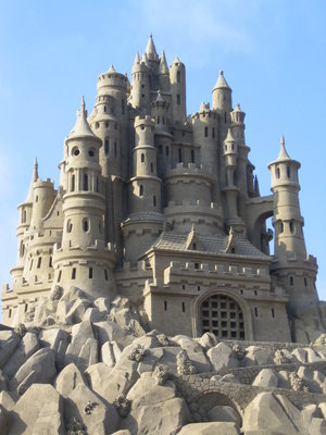  sand kastil, castle