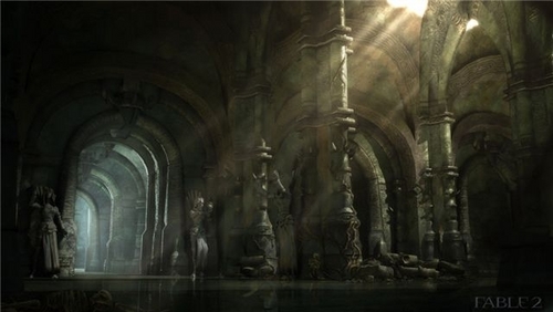  Fable 2 concept art "Dungeon"