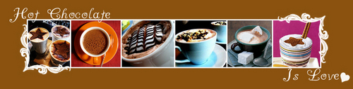  Hot chocolat Is l’amour Banner