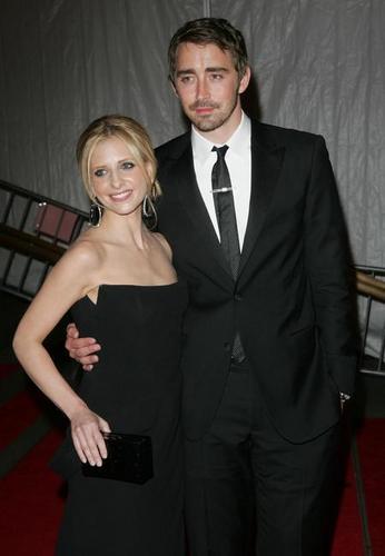 Lee pace and Sarah Michelle Gellar at Gala