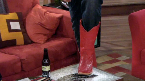  The Red Cowboy Boots
