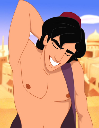  Aladdin on the rooftop