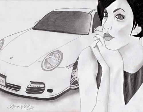 Alice and her Porsche