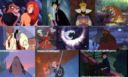  Disney Villain Collage