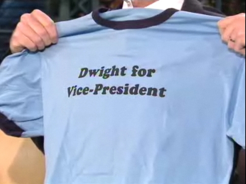  Dwight for Vice-President T-Shirt
