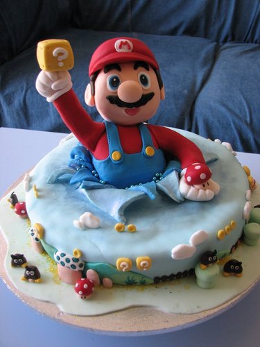  Mario cake