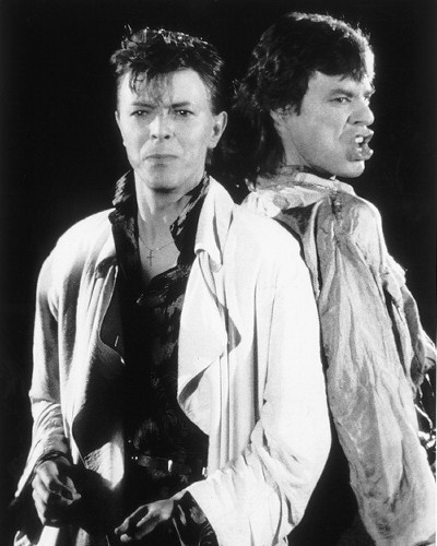  Mick Jagger & David Bowie