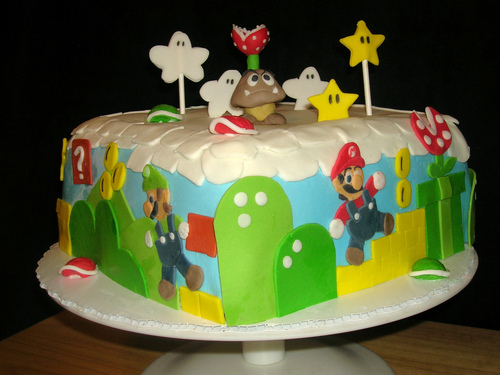  Super Mario cake
