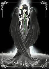  dark Anime Angel