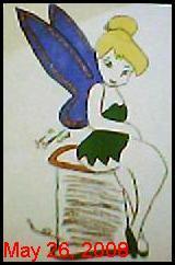 drawing tink on a spool