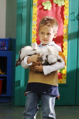  jamie and a bunny