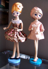  japanse fashion bambole 60s
