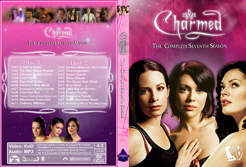  Charmed Season 7 Dvd Cover Made par Chibiboi