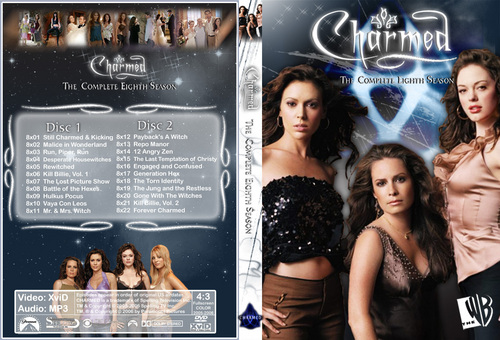 Charmed Season 8 Dvd Cover Made By Chibiboi