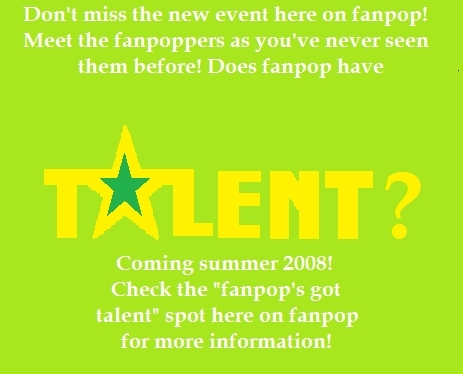 Fanpop's got talent spot