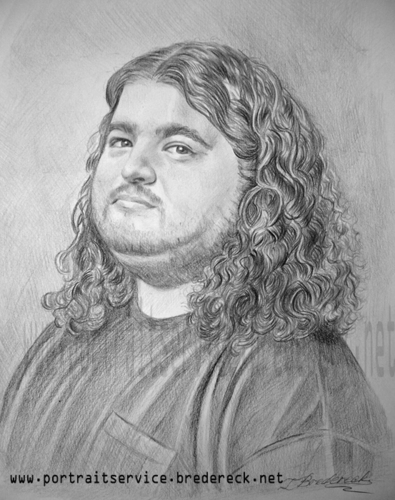  Jorge Garcia (Hurley) Drawing